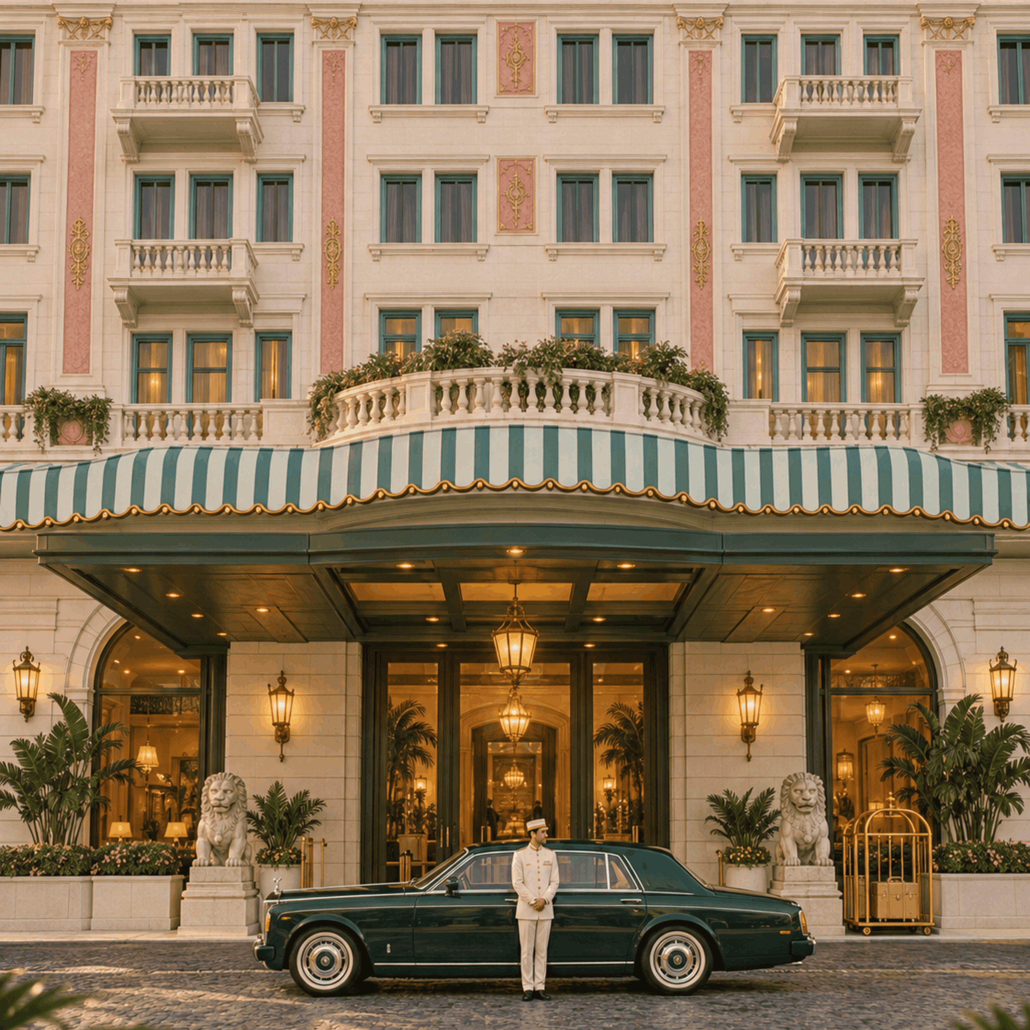 Music curator at work creating a bespoke soundtrack for a hotel lobby