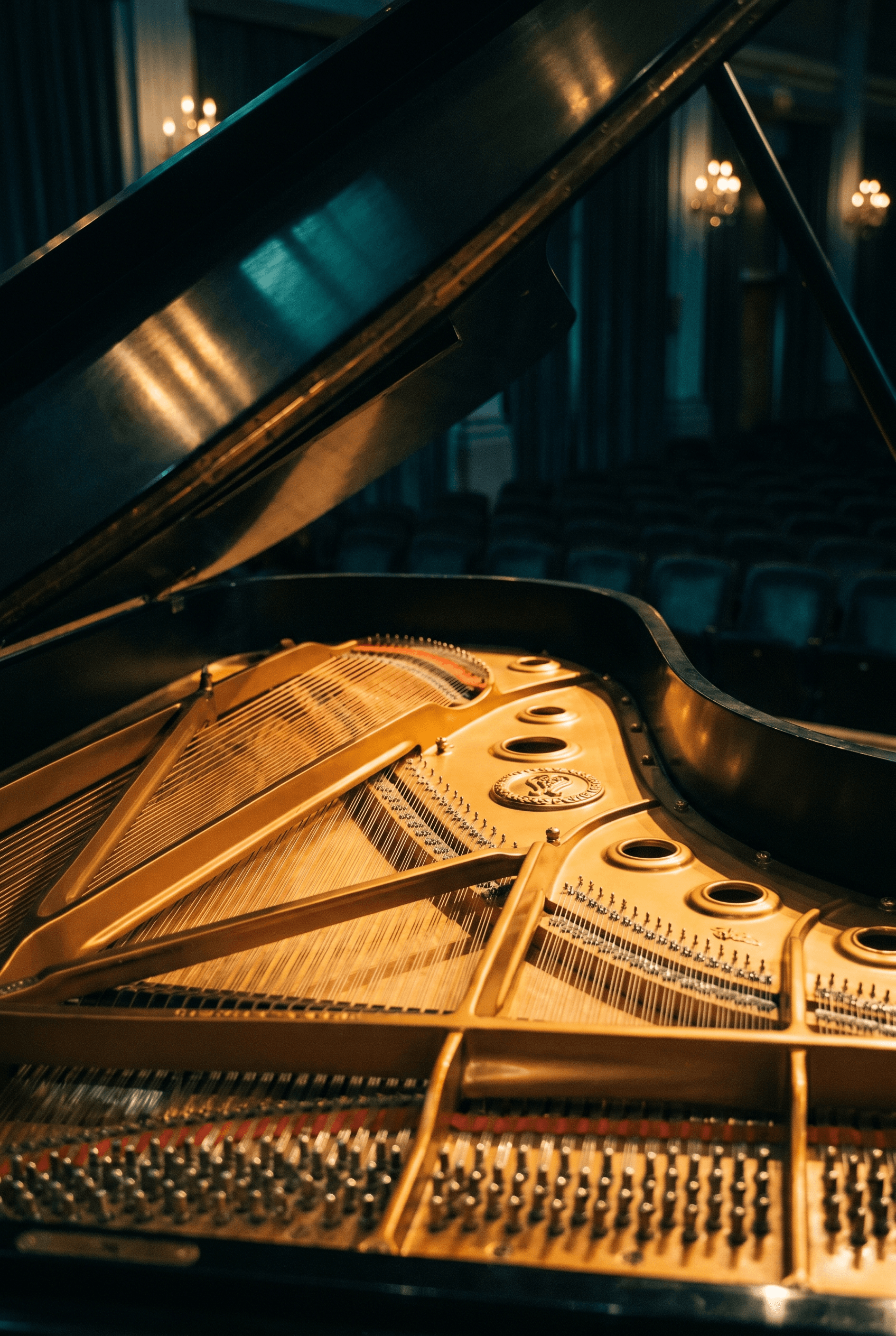 An elegant interior set for bespoke playlist curation